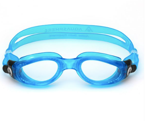Aquasphere Kaiman - Clear Lens - Light-Blue/Transparent Swim Goggles
