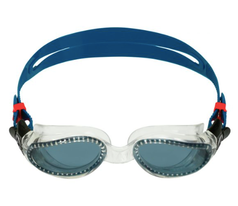 Aquasphere Kaiman - Smoke Lens - Clear/Petrol Swim Goggles