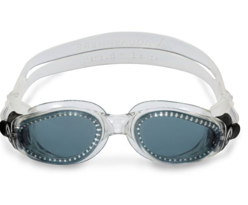Aquasphere Kaiman Compact - Smoke Lens - Transparent/Transparent Swim Goggles