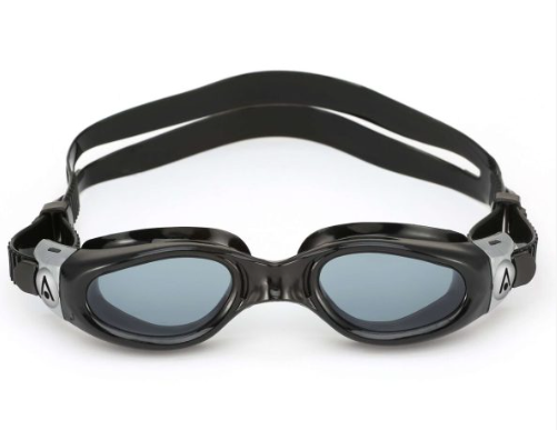 Aquasphere Kaiman Compact - Smoke Lens - Black/Black Swim Goggles