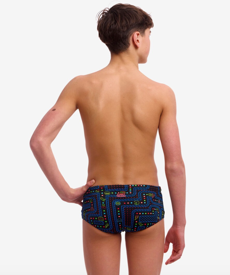 Funky Trunks Boys Sidewinder Trunks - Chomp Chomp