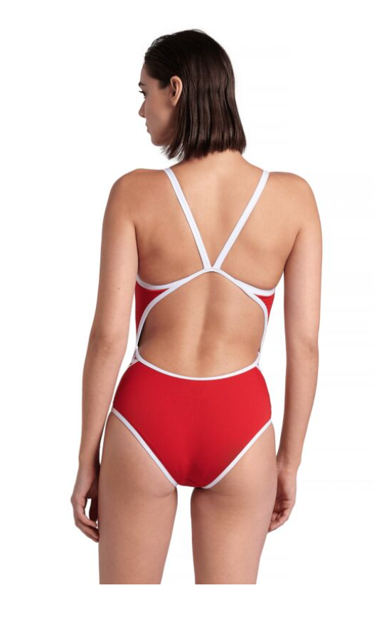 Arena Womens Team icons Super fly back - Red/White