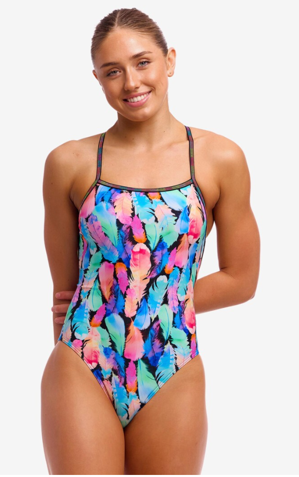 Funkita Womens Strapped In One Piece - Tickle Torture – Swim Elite