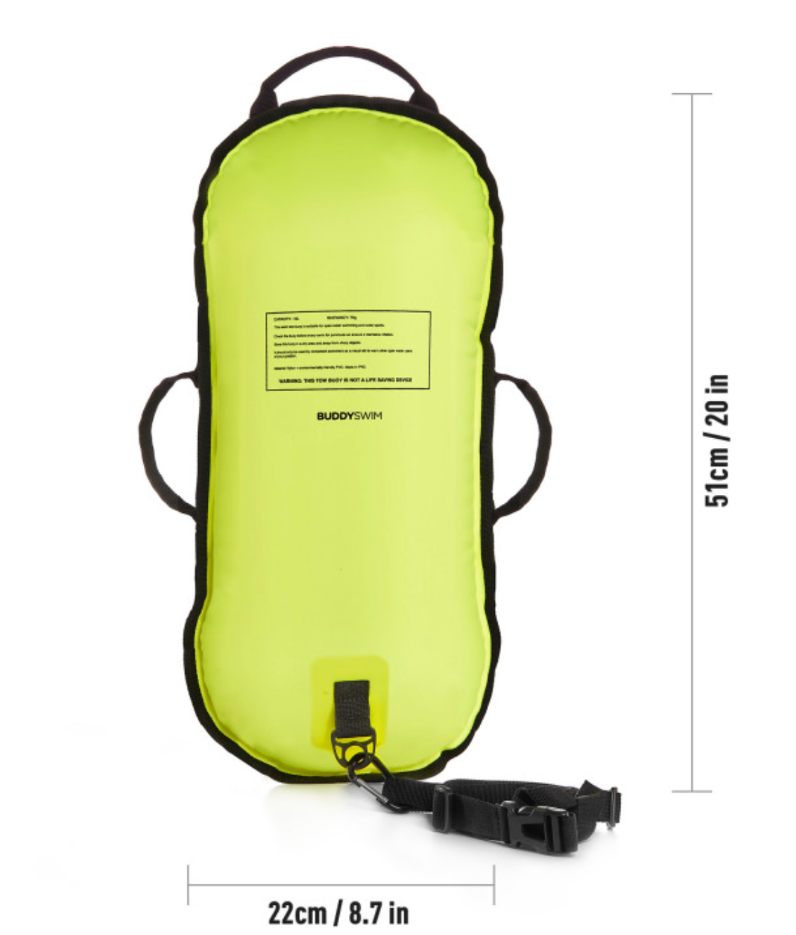 Buddyswim ultralight safety buoy