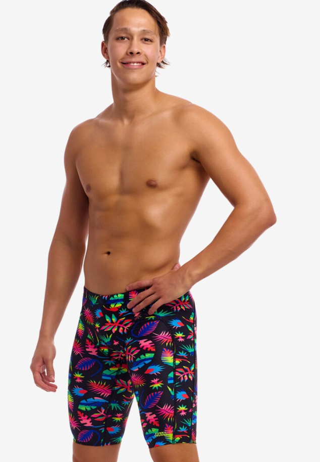 Funky Trunks Mens Jammers - Lost Leaf