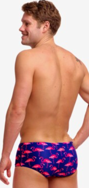 Funky Trunks Mens Sidewinder Trunks - Flocked up