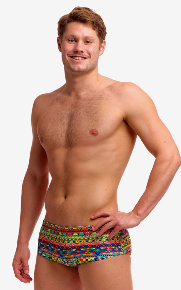Funky Trunks Mens Sidewinder Trunks - Packed up