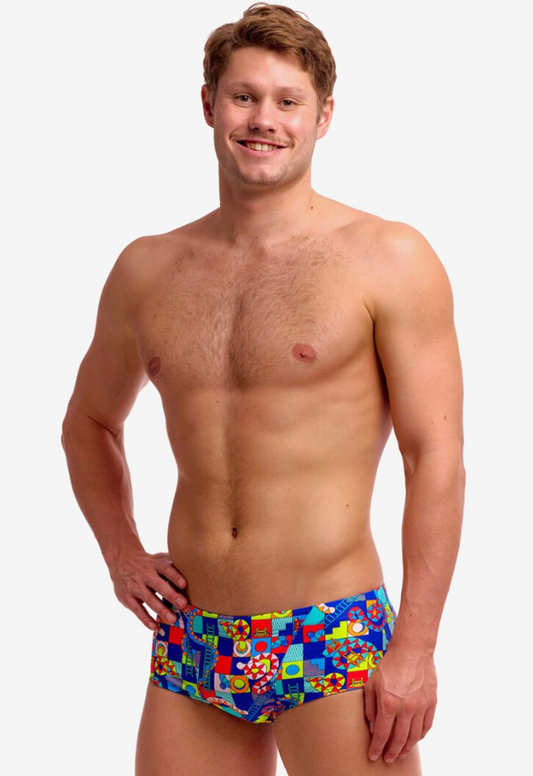 Funky Trunks Mens Classic Trunks - Bored Games