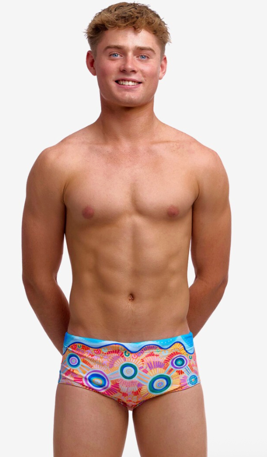 Funky Trunks Boys Sidewinder Trunks - Kulin Colour