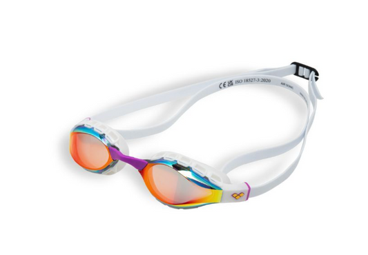 Arena Air Sonic mirror goggles : gold/white
