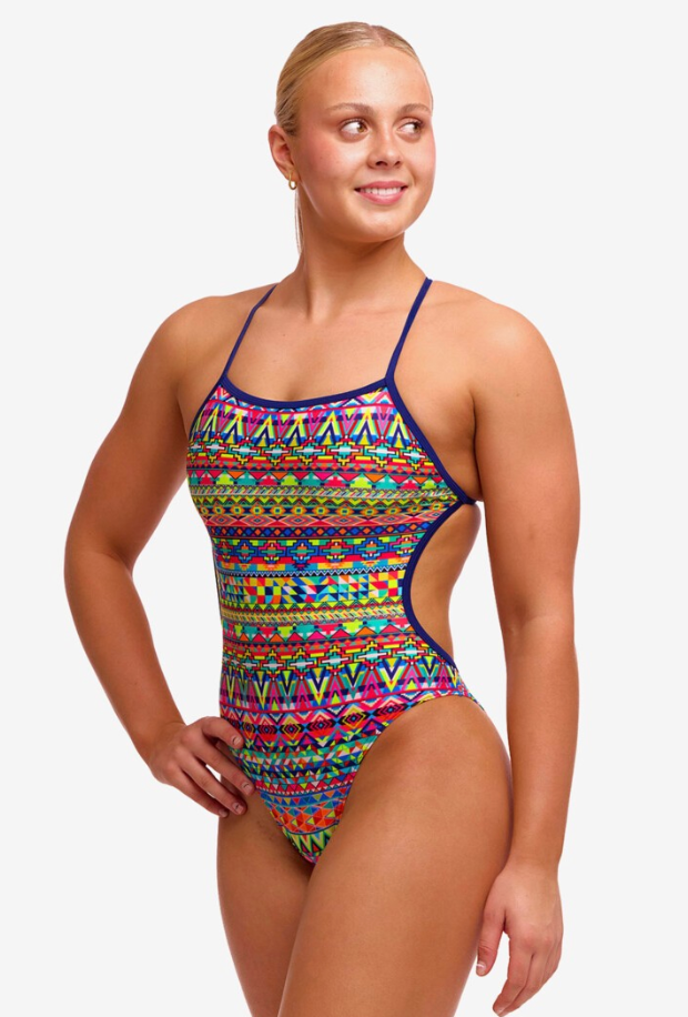 Funkita Womens Twisted One Piece : packed up