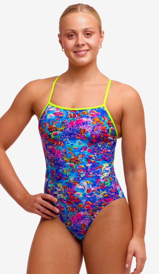 Funkita Womens One Piece Single Strap - Sea Life