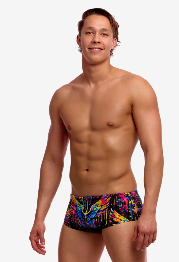 Funky Trunks Mens Sidewinder Trunks - Killer Cupid