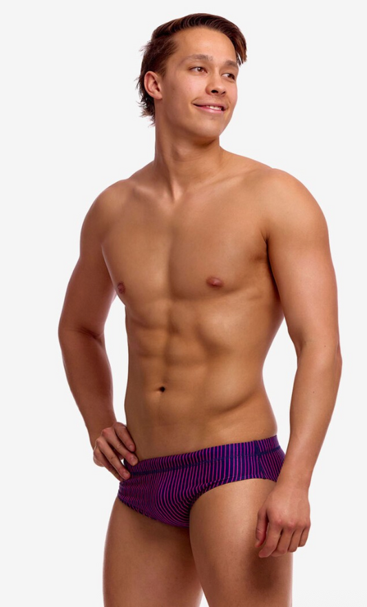 Funky Trunks Mens Briefs - Peach Tea