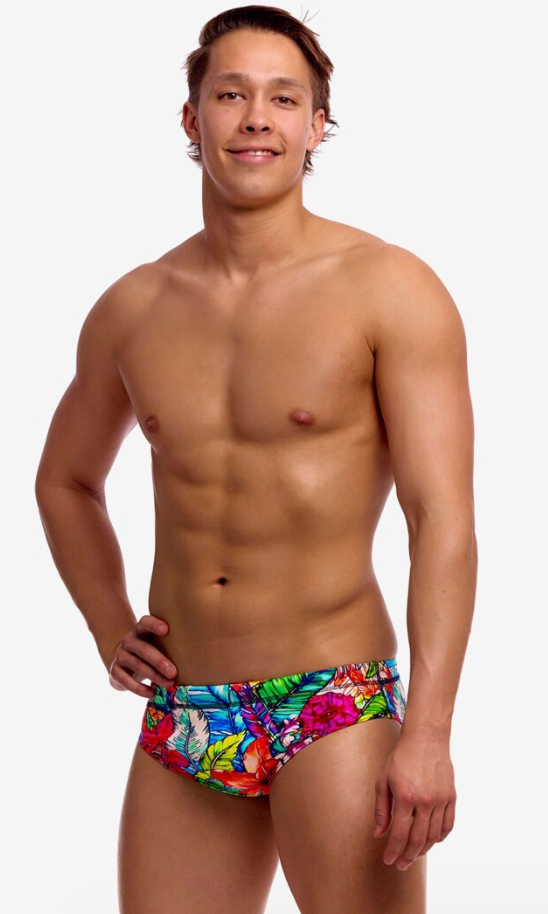 Funky Trunks Mens Seamed Brief - Loud Proud