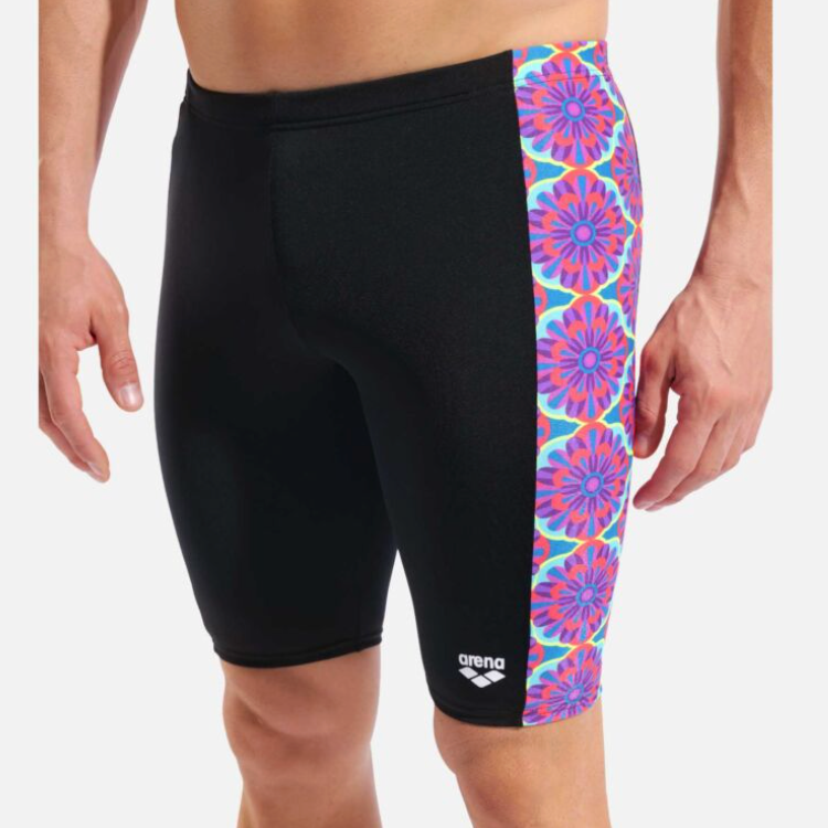 Arena Mens Jammer - black Floral