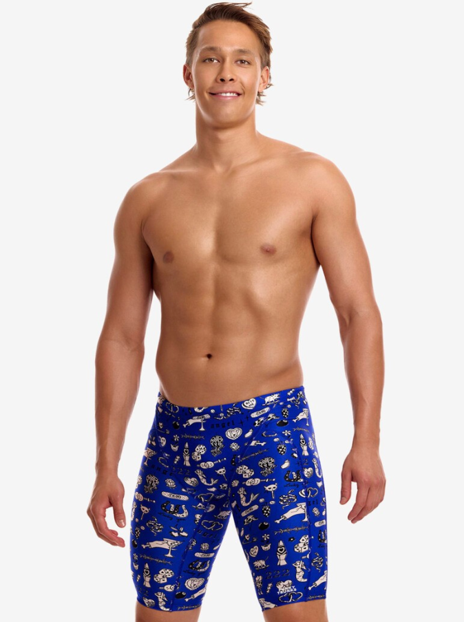 Funky Trunks Mens Jammers - Scratchy
