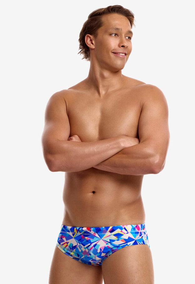 Funky Trunks Mens Briefs - Crystal Mess