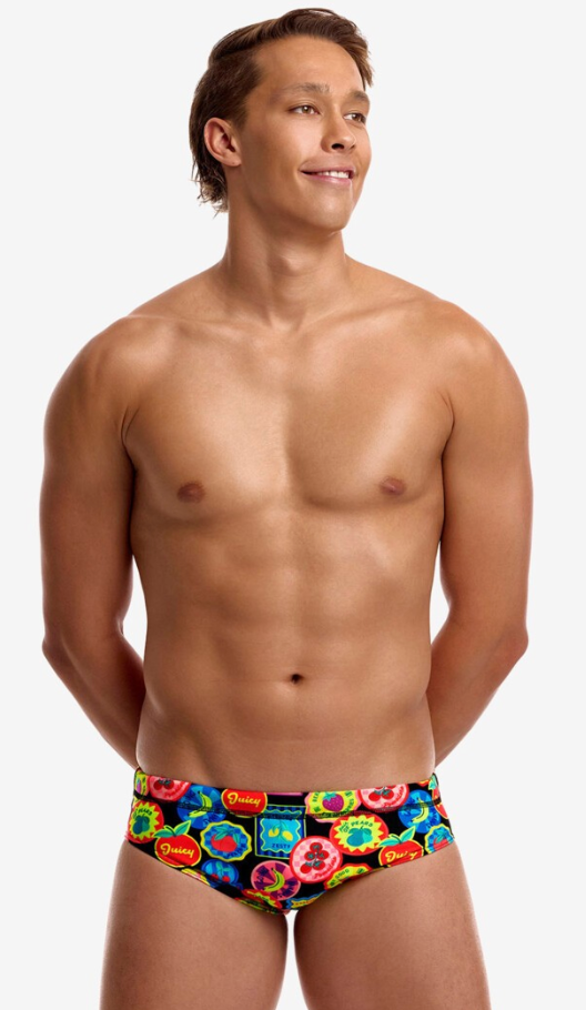 Funky Trunks Mens Briefs - Berry Good