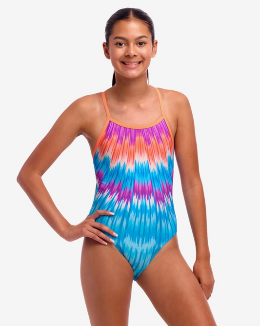 Funkita Girl's Single Strap One Piece - Birdie Bird