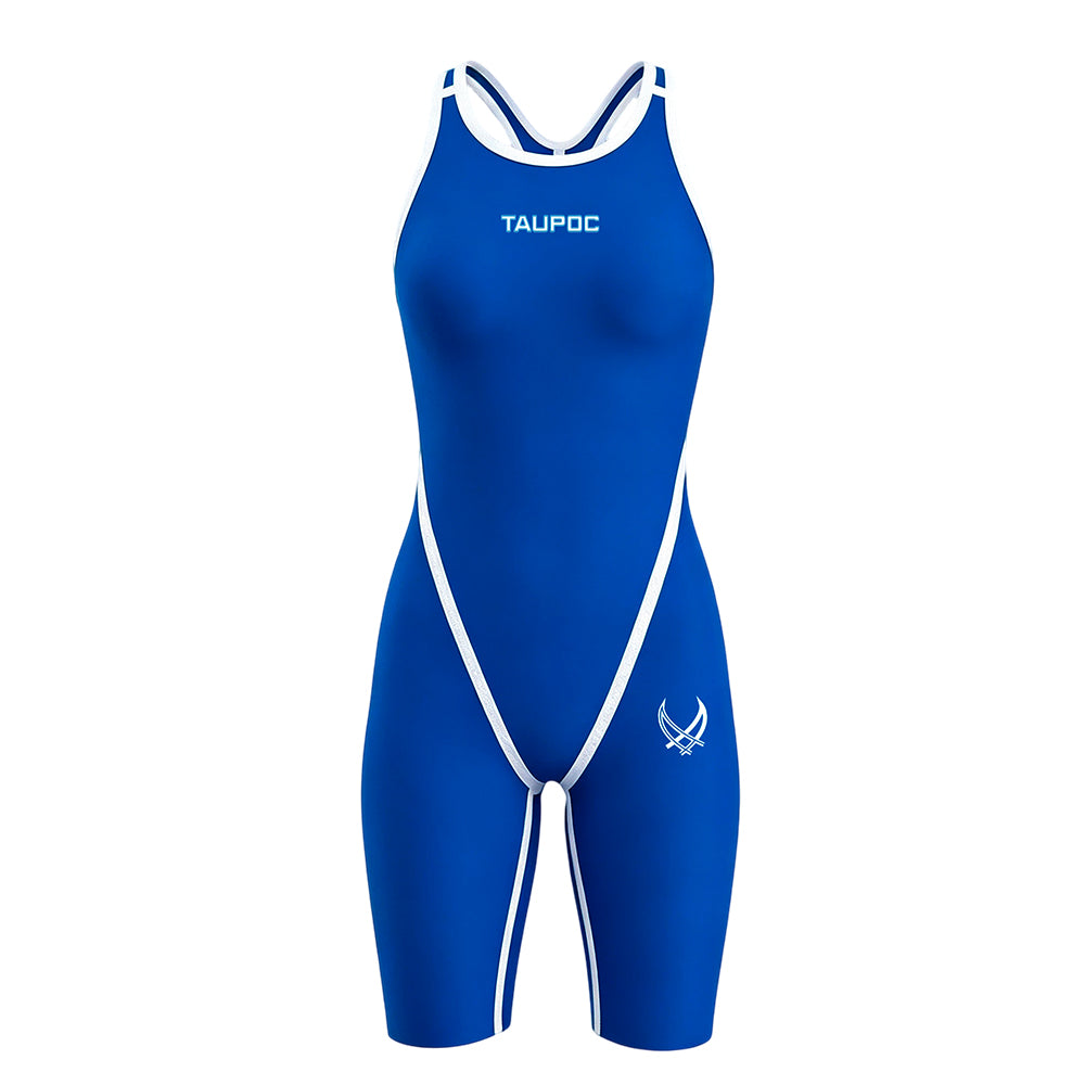 Taupoc R-Skin Women's Racesuit : Blue/white
