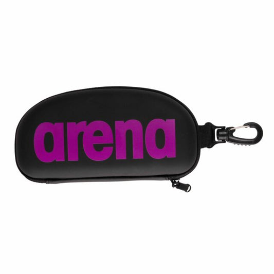 Arena Goggle Case: Black/Purple