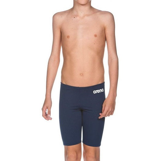 Arena Boys Solid Jammer Navy/White (New)