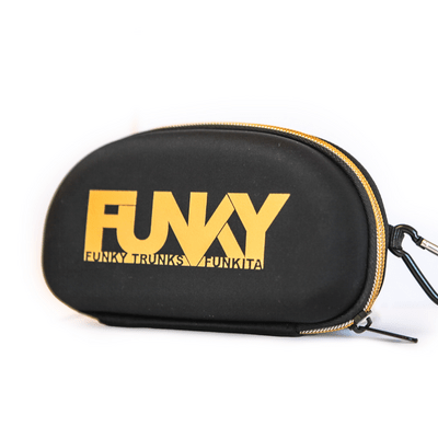 Funky Trunks Goggle Case: Black Attack