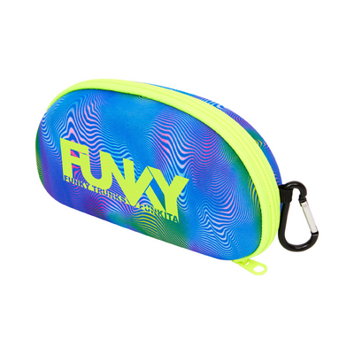 Funky Trunks Goggle Case: Black Attack