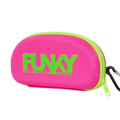Funky Trunks Goggle Case: Black Attack